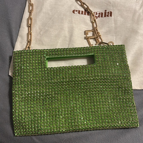 Cult Gaia Green Beaded Shoulder Bag - Picture 7 of 11